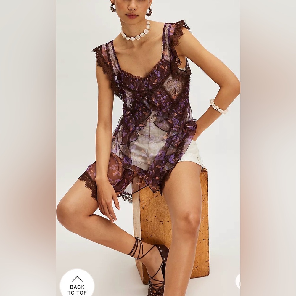 Free people Ivie Tunic in brown